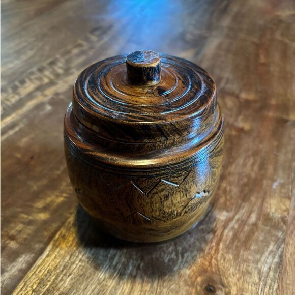 Wooden Trinket Box - Picture 1 of 7